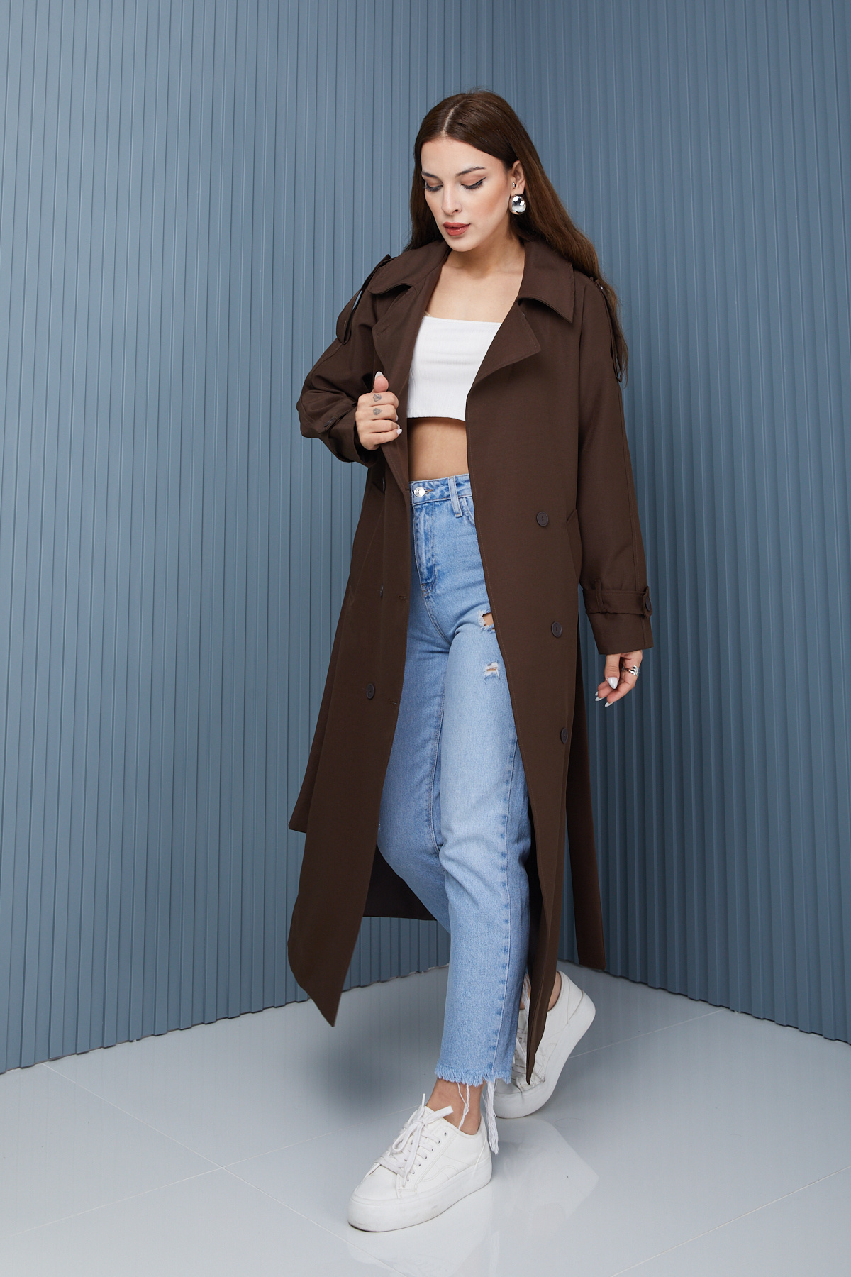 SahraAfra Momente Oversize Trençkot görsel 2