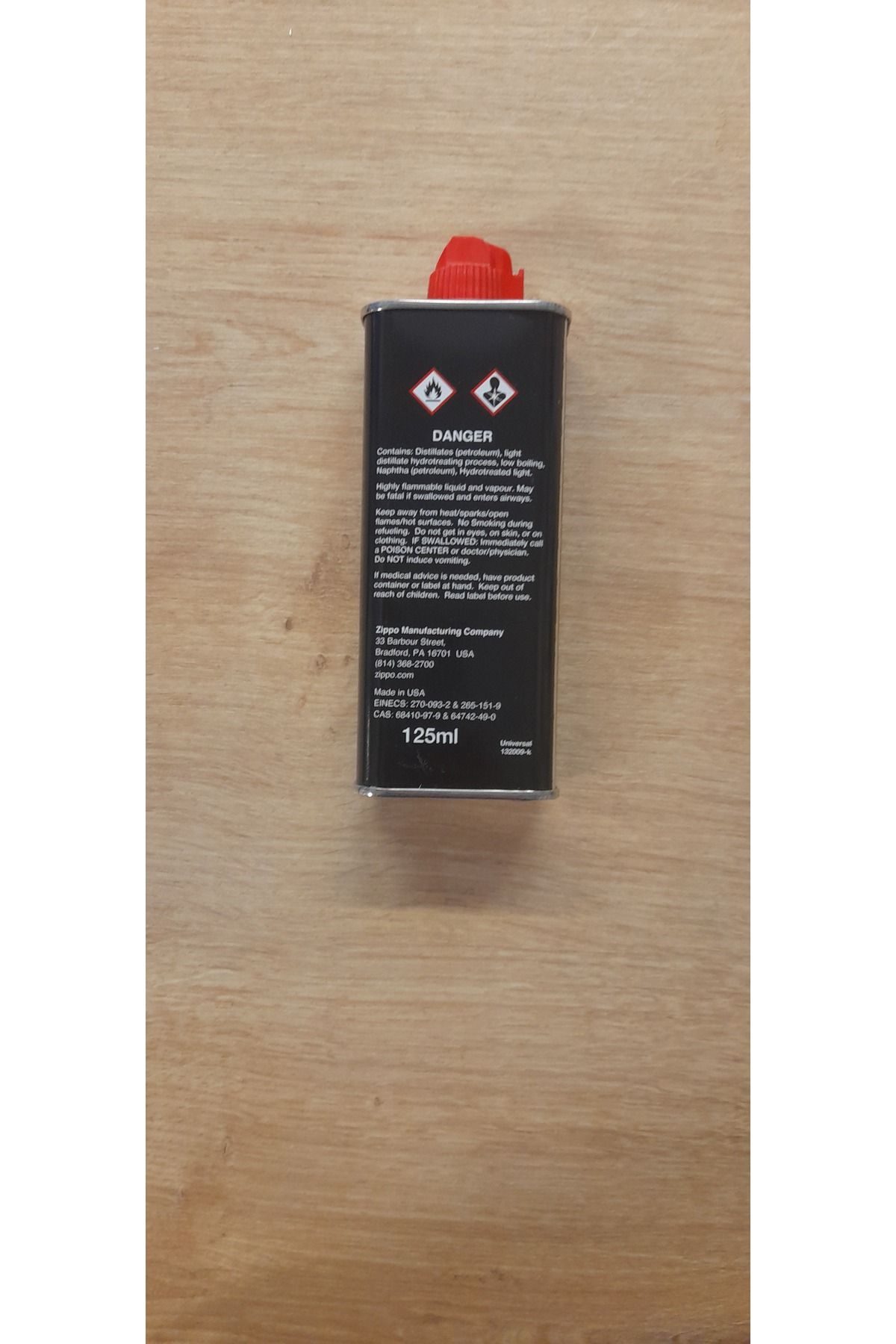 Zippo benzin