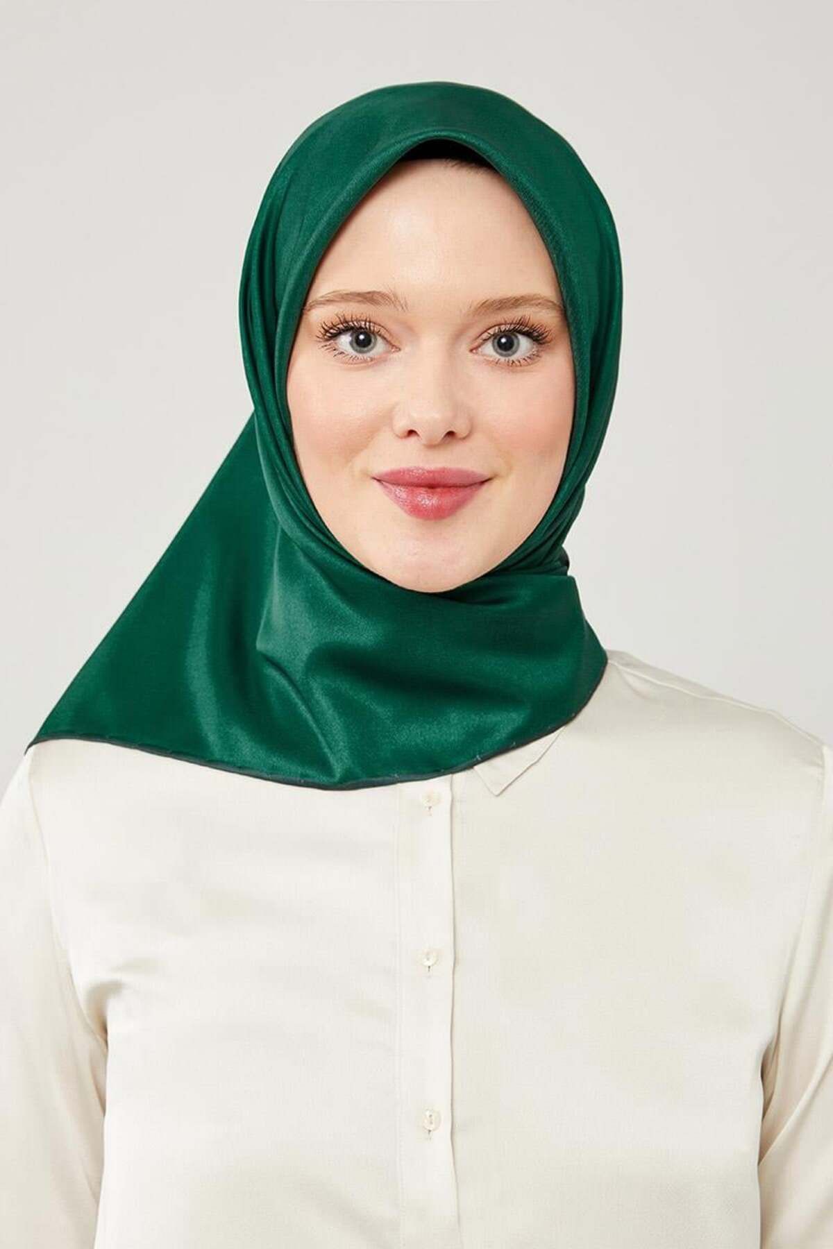 روسری آبی Twill Trend Plain اورجینال Levidor
