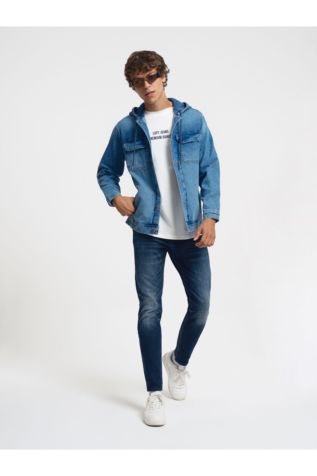 Loft Men s Denim Jacket LF2033878 Trendyol