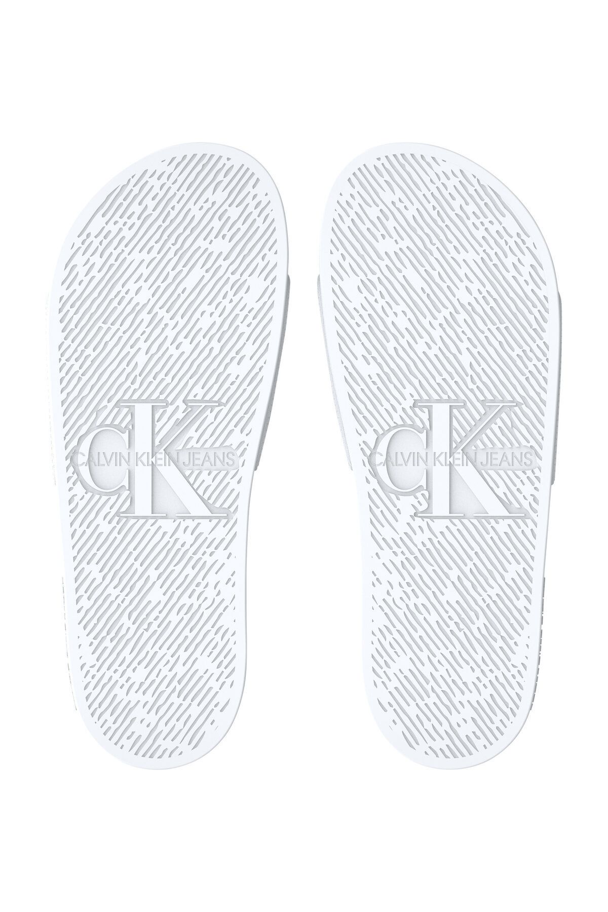 Calvin Klein کفش های ورزشی مردان سفید پوست ym0ym00061ybr-white