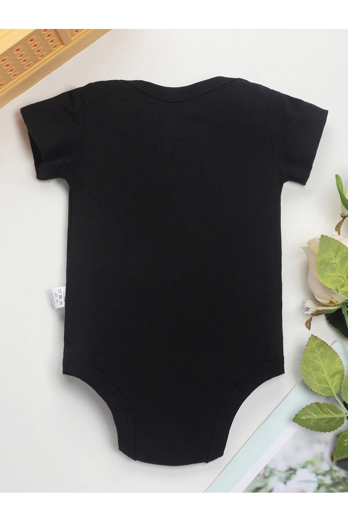 Choice-Hand Picked Newborn Cute Baby Girl Clothes Black Cotton Onesies Aesthetic Pattern Fashion Toddler... 3