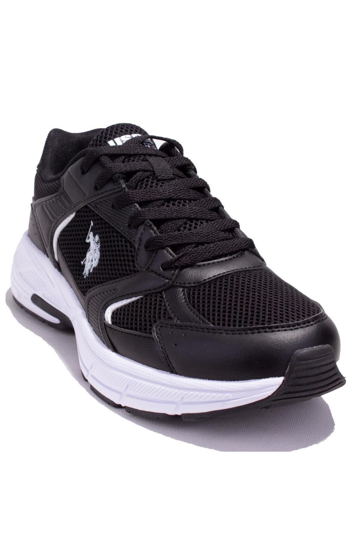 کفش اسپرت مردانه گاه به گاه مردانه ارتوپدی سفید مشکی Polo Assn FelixC3 U.S. U.S. Polo Assn.