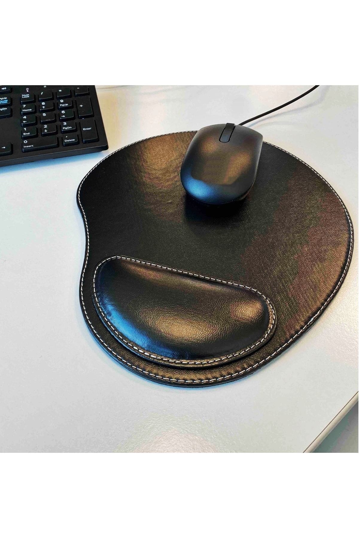 Boldy-Mouse Pad with Wrist Support Non-Slip Mouse Pad Mouse Pad Red Mouse Pad Oval Mouse Pad Non-Slip 1Ad 5