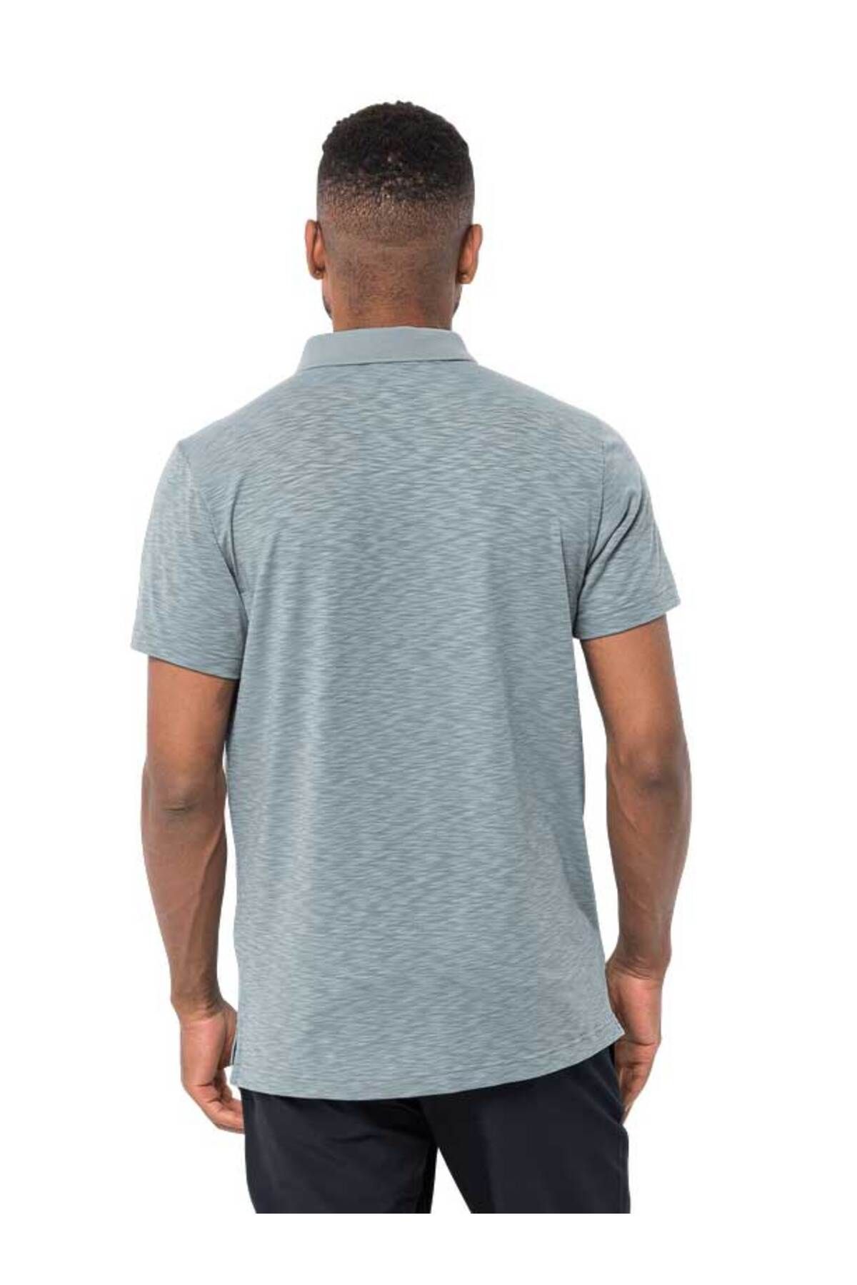 JACK WOLFSKIN TRAVEL POLO T SHIRT Jack Wolfskin