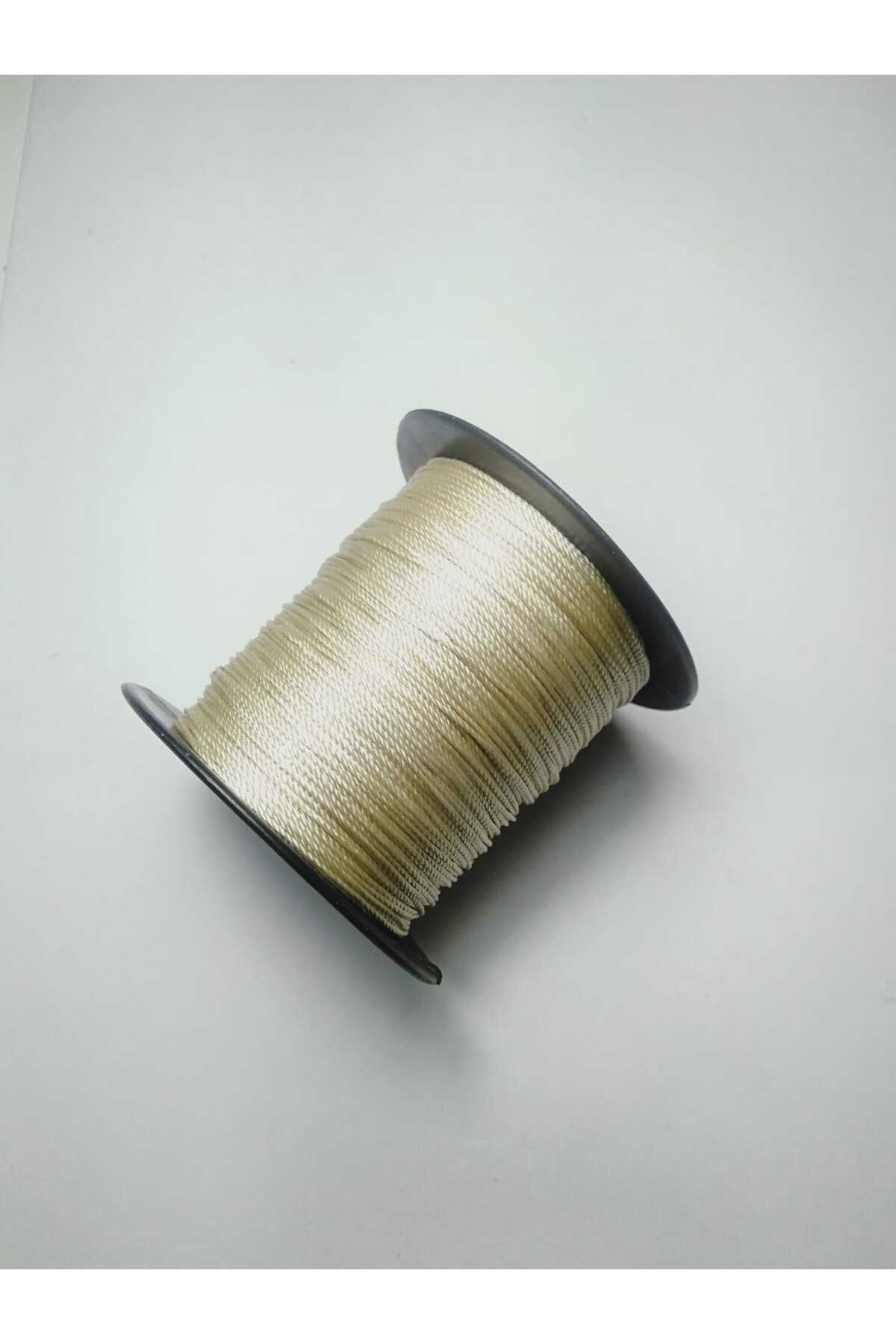 0.8 Mm 100 Metre Tesbih İpi Bej Renk