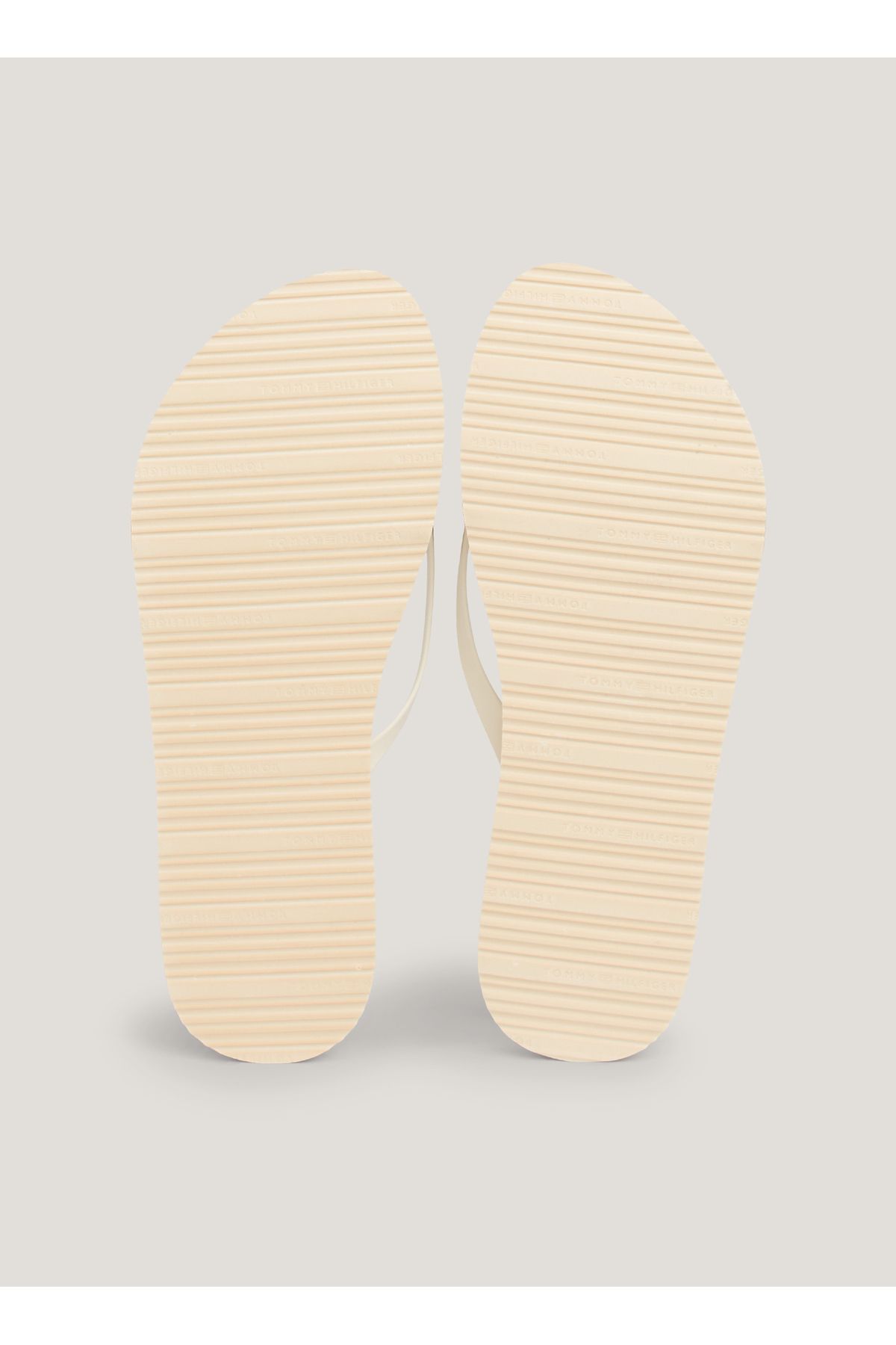 دمپایی زنانه ECRU Beach Slipper FW0FW07854AEF اورجینال Tommy Hilfiger