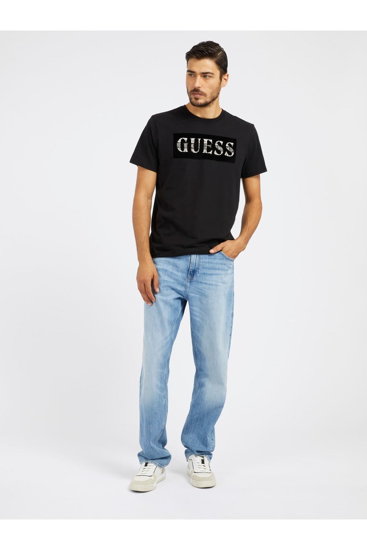 Guess پیراهن های مخملی Velvet Slim Fit