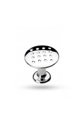 Noktalı Düğme Kulp Krom Parlak Mobilya Vestiyer Çekmece Dolap Kulbu Tek Delik Noktalı01Krom