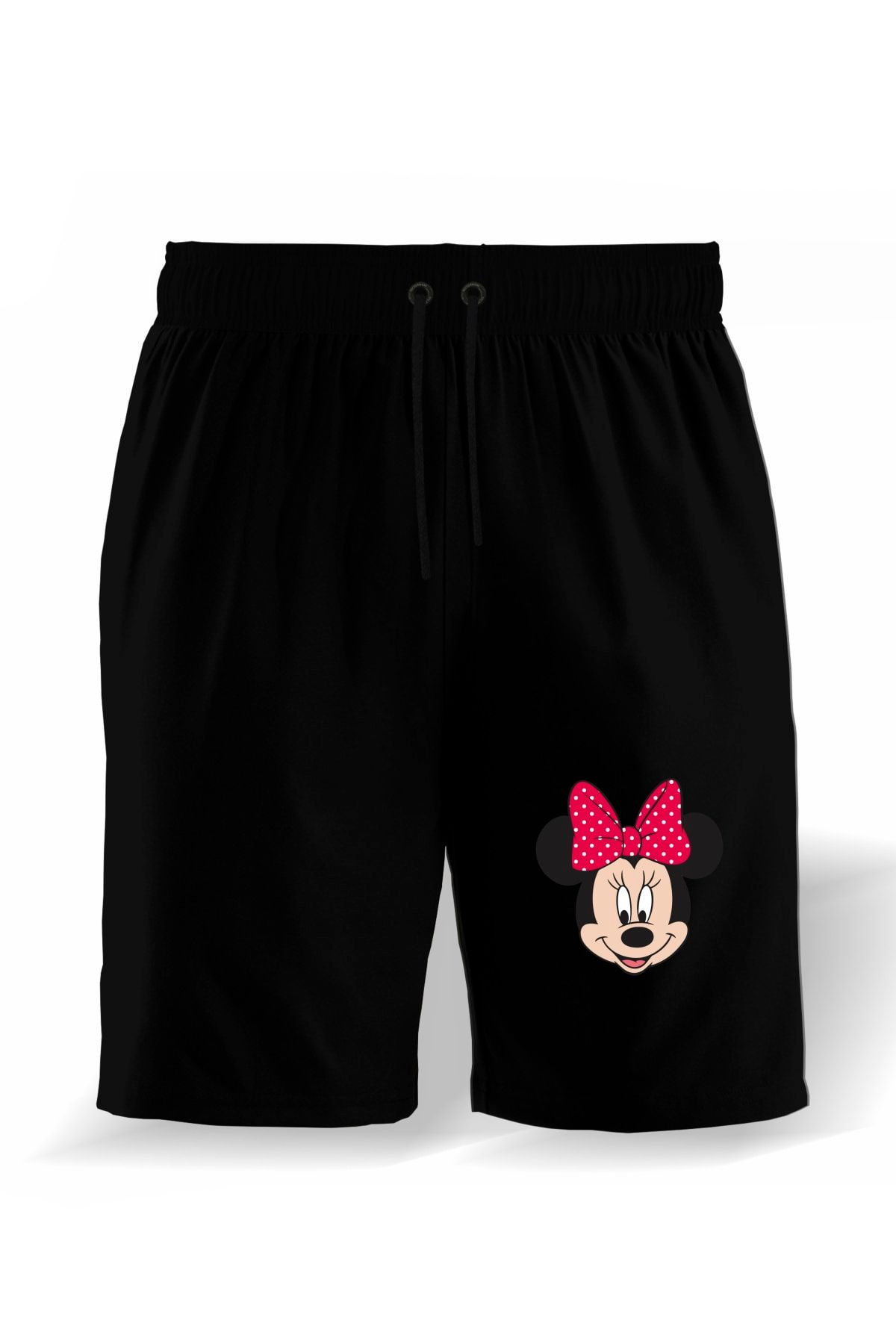 VectorWear Pantaloni Scurți Negri Pentru Bărbați, Mini Bumbac, Cu Buzunar Cu Fermoar Masculin - S