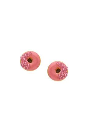 Kız Çocuk Klips Küpe Donut - Deliksiz Kulak KLPS-DNT-PRL1