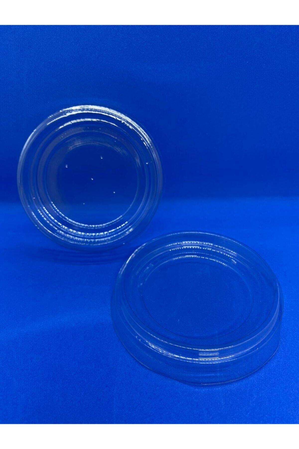 Plastik Tatlı Kabı Kasesi Kristal 250 Cc Kapaklı 10 Adet — Koksal Pack — Diğer Parti Malzemeleri (7)