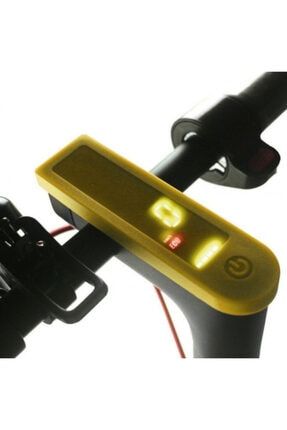 Elektrikli Scooter Silikon Ekran Kılıfı - Sarı ESATY067