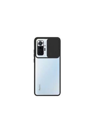 Teleplus Redmi Note 10 Pro Max Kılıf Kamera Korumalı Lensi Sert Silikon Siyah + Nano Ekran Koruyucu 7324435907
