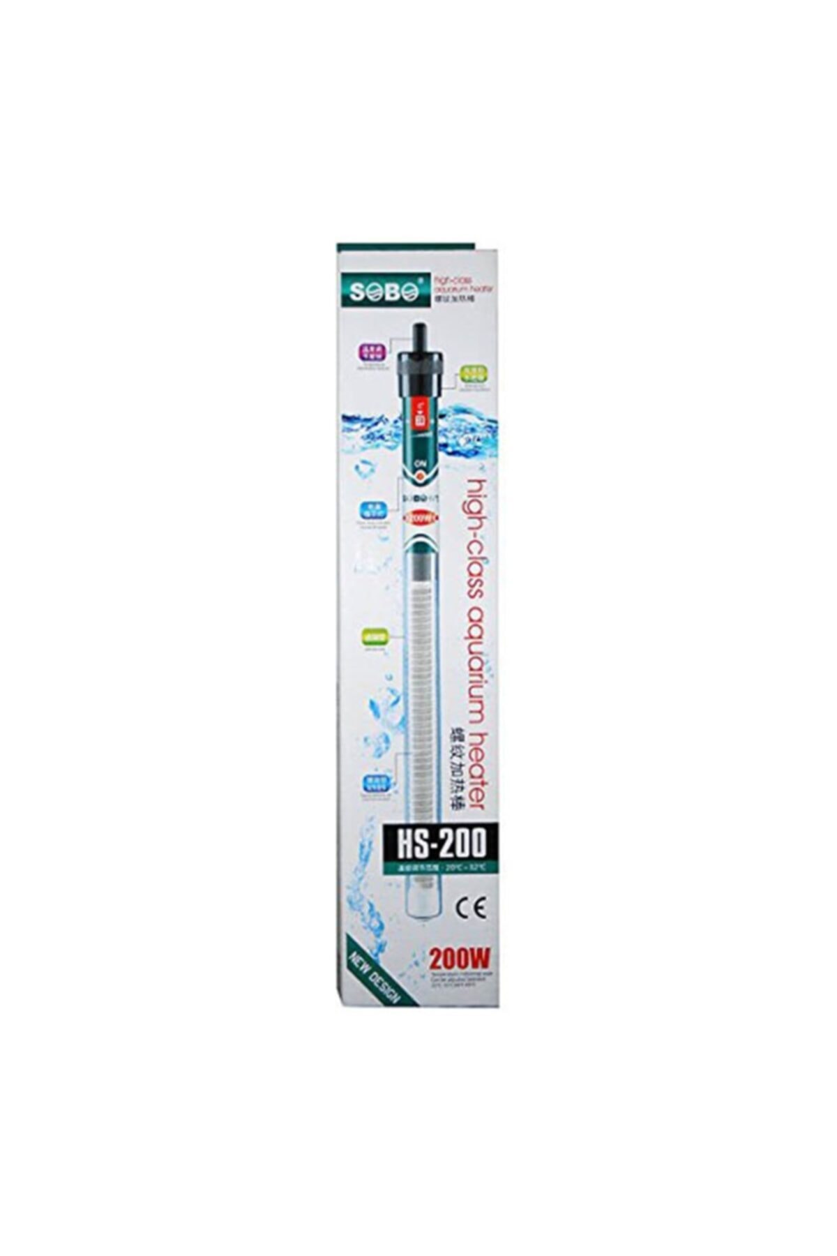 Sobo Akvaryum Isıtıcısı Hs-200 W