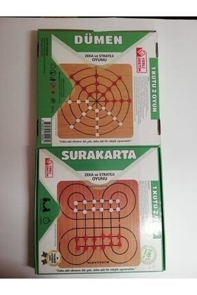 Surakarta Ve Dümen - 1 Kutu 2 Oyun - Zeka Ve Strateji Oyunu 8680304700084