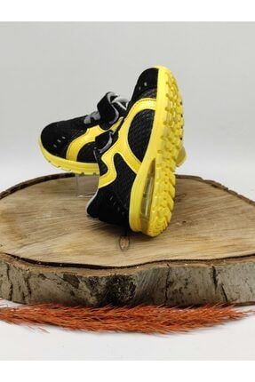 Sarı - Erkek Çocuk Deri Spor Ayakkabı 21-30 Numara Arasi İlk601