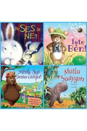 3-6 Yaş Renkli Resimli Büyük Boy 4 Kitap Set Çocuk Masal Kitapları çocuk masalları 1