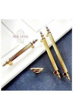 Altın Rustik Zirve Kulp Modelleri Lüks Modern Country Mutfak Dolap Çekmece Mobilya Kulbu rustikkolaj