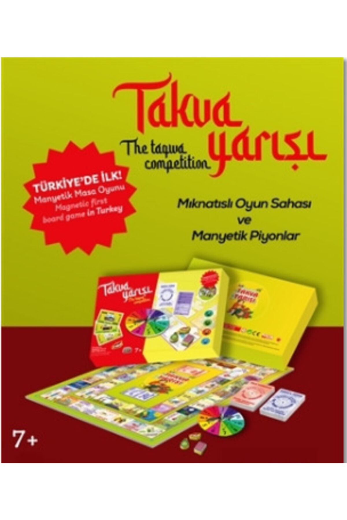 Taqwa Race Magnetic Board GameTurkishEnglish