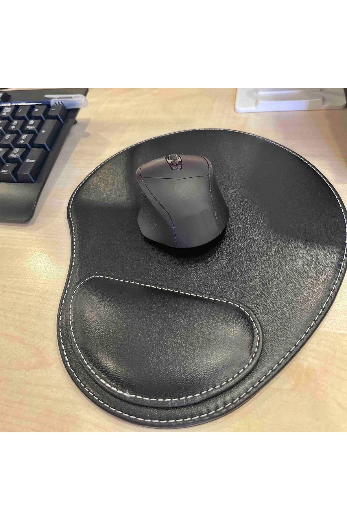 Boldy-Mouse Pad with Wrist Support Non-Slip Mouse Pad Mouse Pad Red Mouse Pad Oval Mouse Pad Non-Slip 1Ad 6