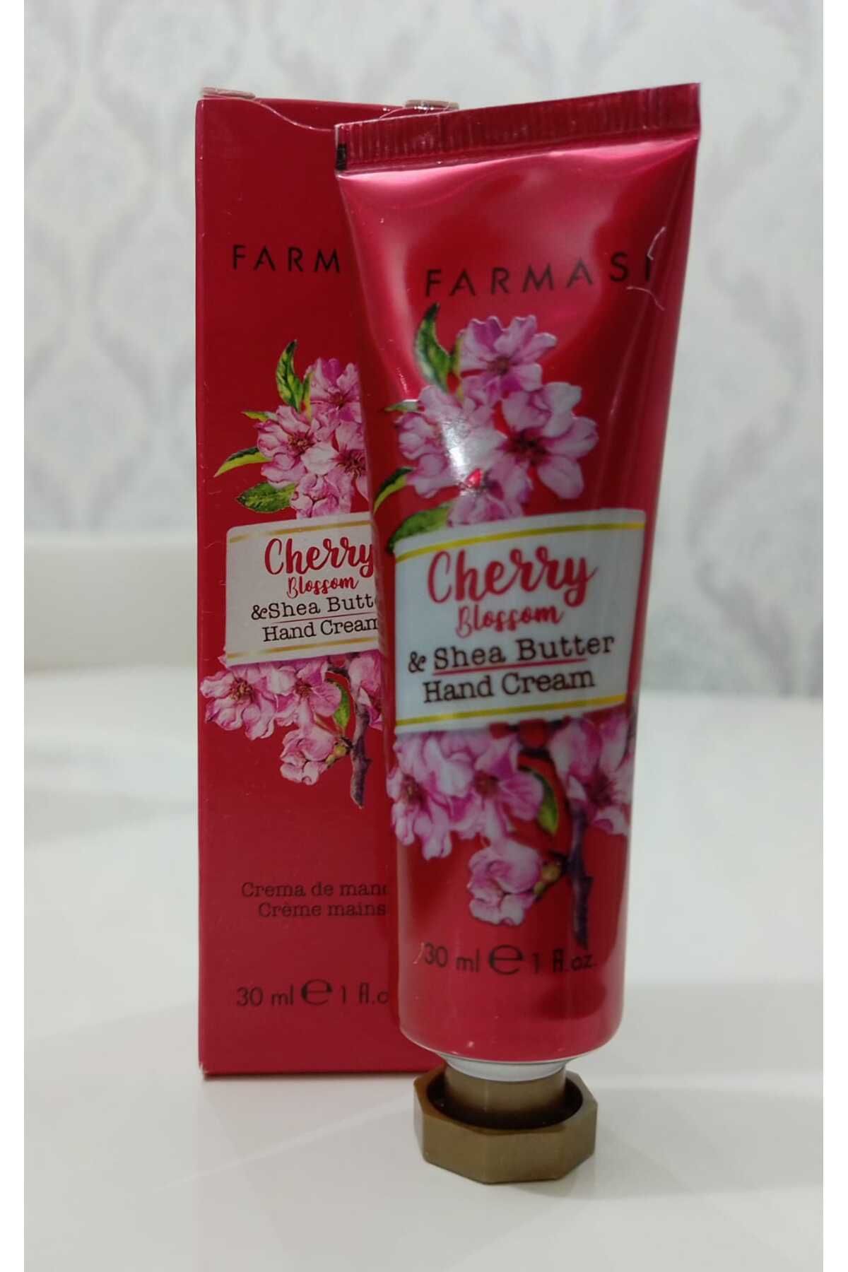 کرم دست شی باتر شکوفه گیلاس، مرطوب کننده و تغذیه کننده عمیق 30 میلی لیتر Farmasi