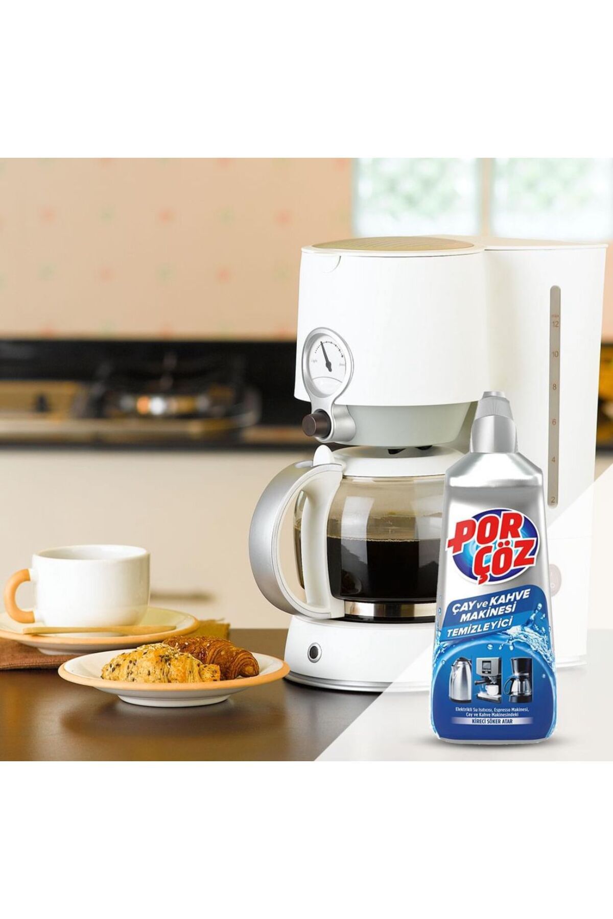 Porçöz PORÇÖZ Çay Ve Kahve Makinesi Temizleyici Jel 400 ml