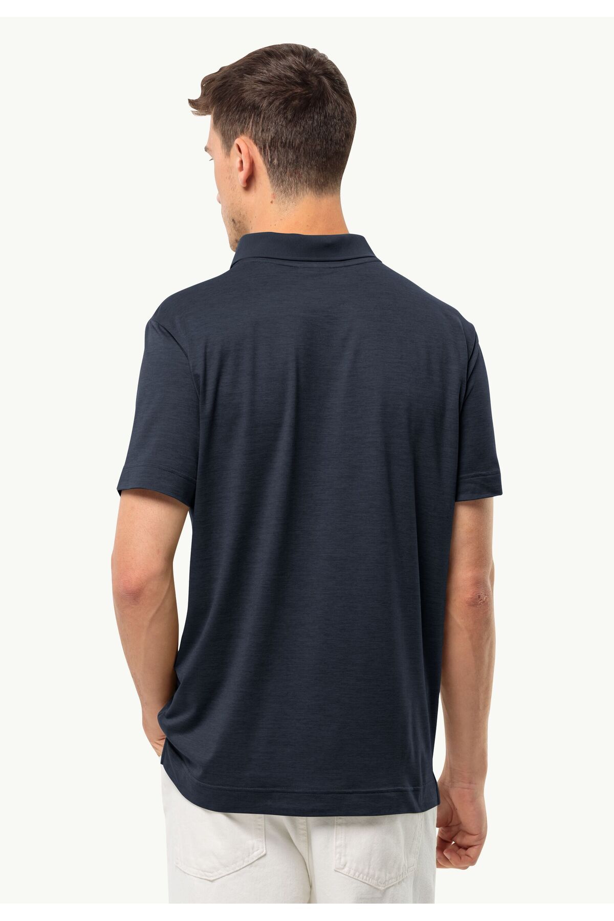 JACK WOLFSKIN TRAVEL POLO T SHIRT Jack Wolfskin