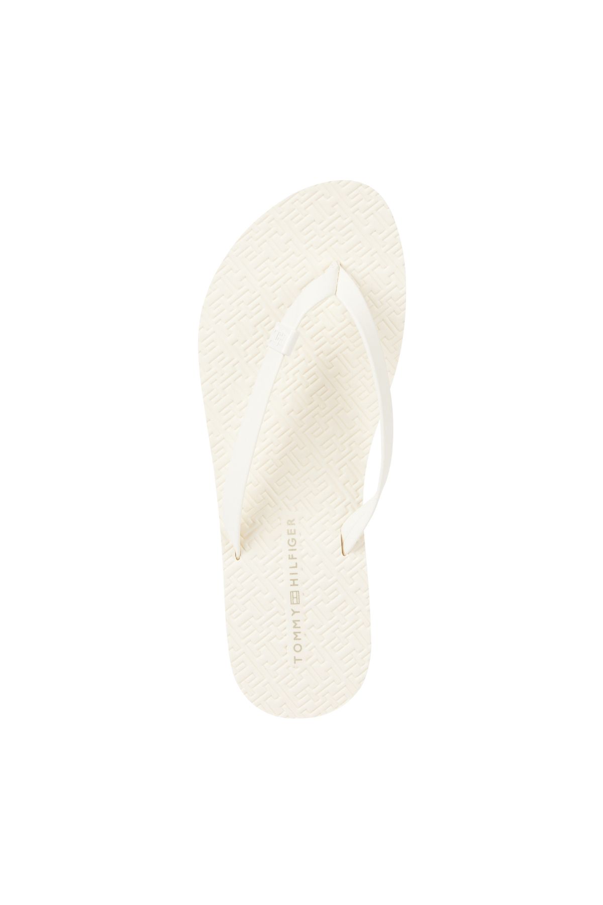 دمپایی زنانه ECRU Beach Slipper FW0FW07854AEF اورجینال Tommy Hilfiger
