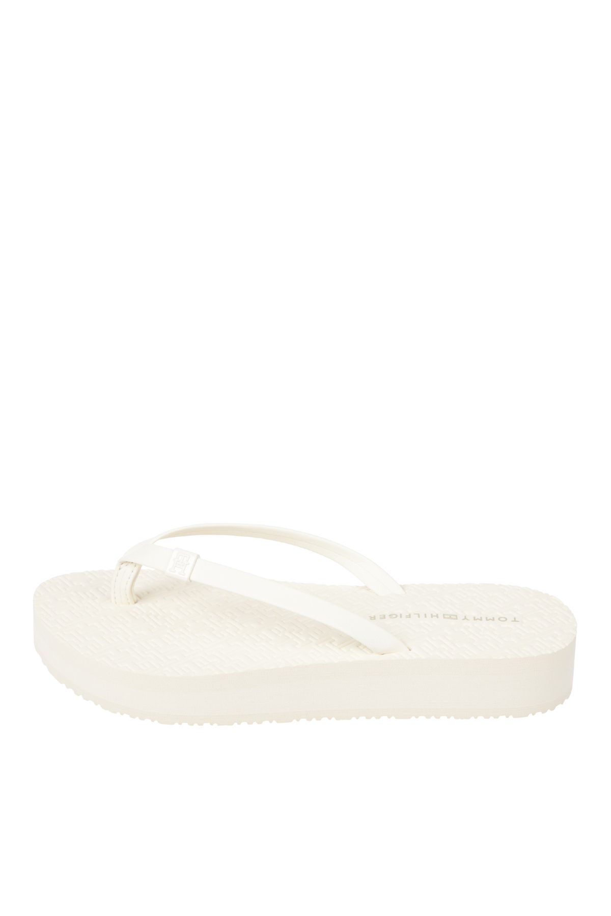 دمپایی زنانه ECRU Beach Slipper FW0FW07854AEF اورجینال Tommy Hilfiger
