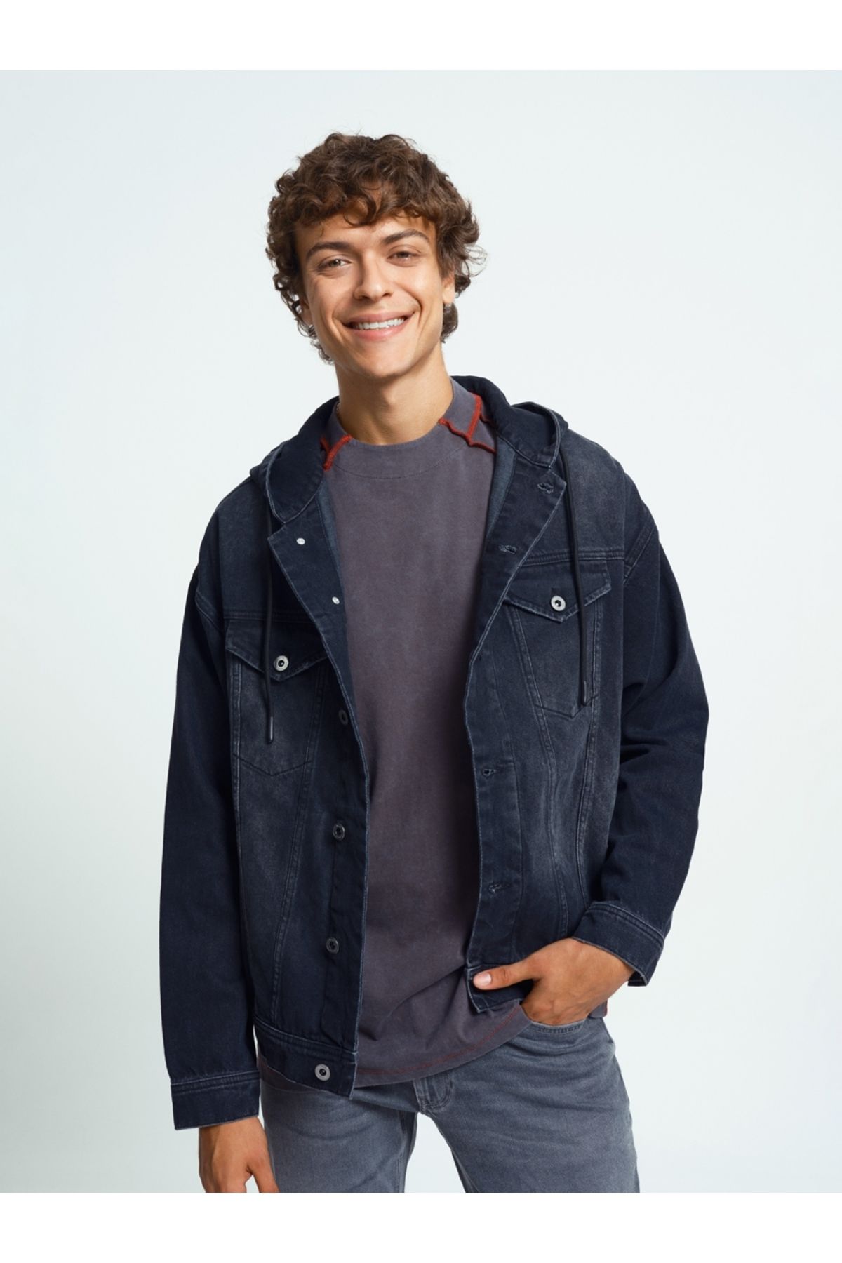 Loft-Men's Denim Jacket LF2033460 1
