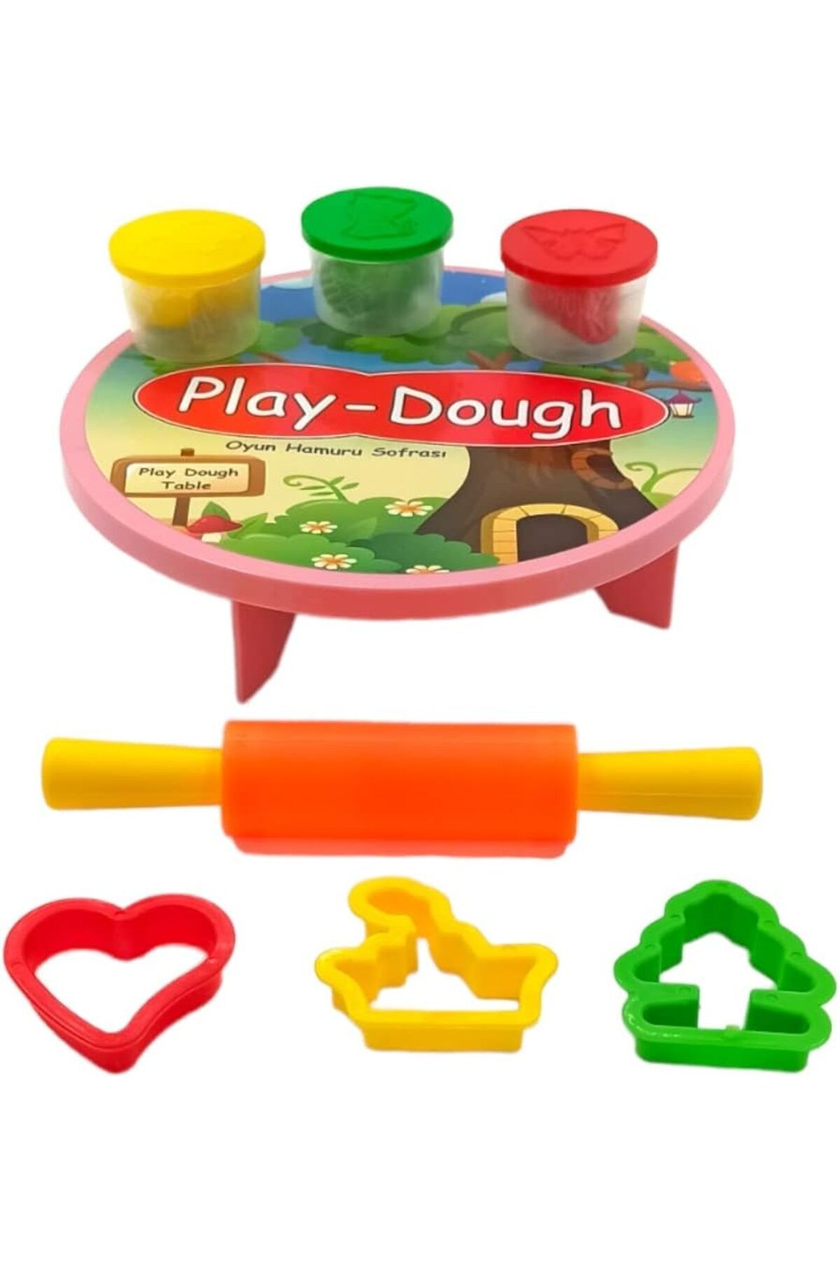 Merdaneli Oyun Hamuru Seti, Play Dough Oyun Hamuru