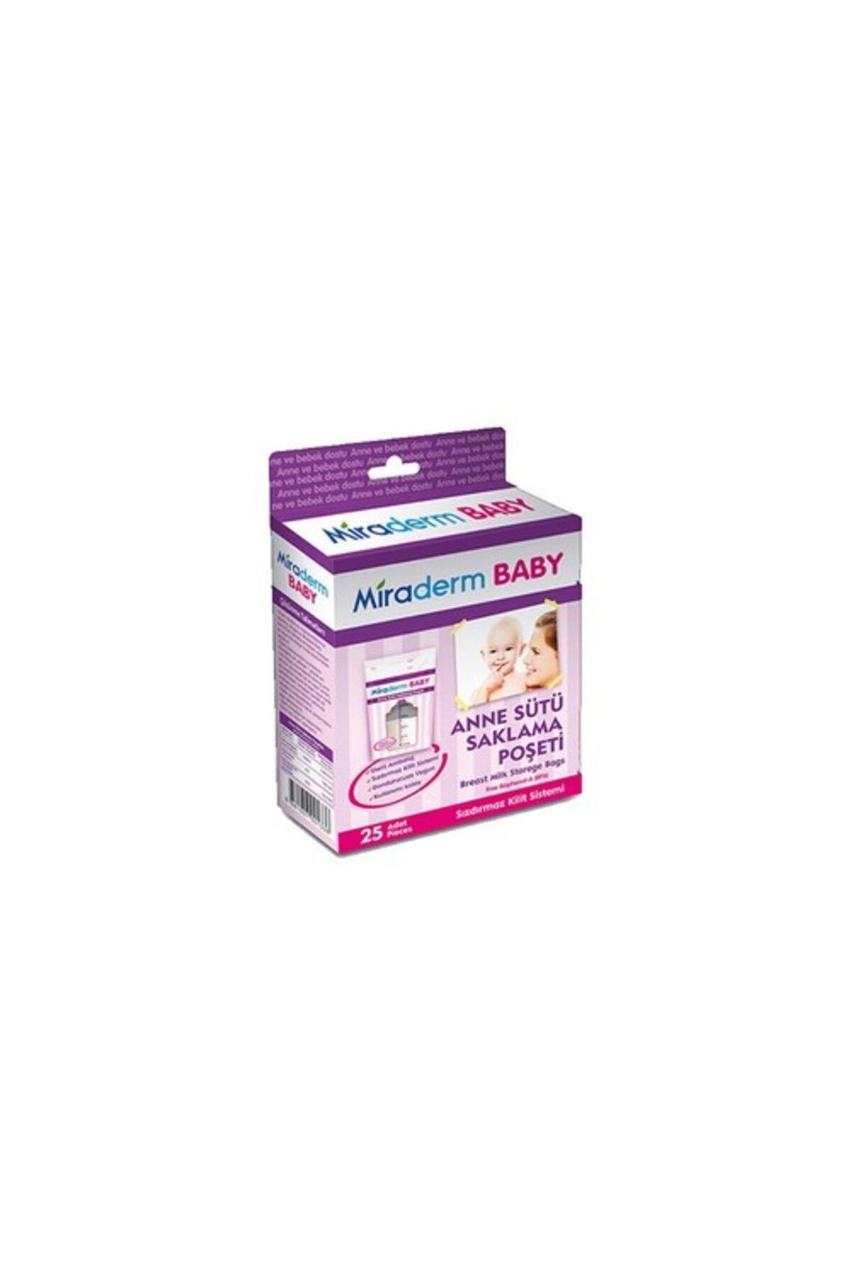 Miraderm Baby Süt Saklama Poşeti