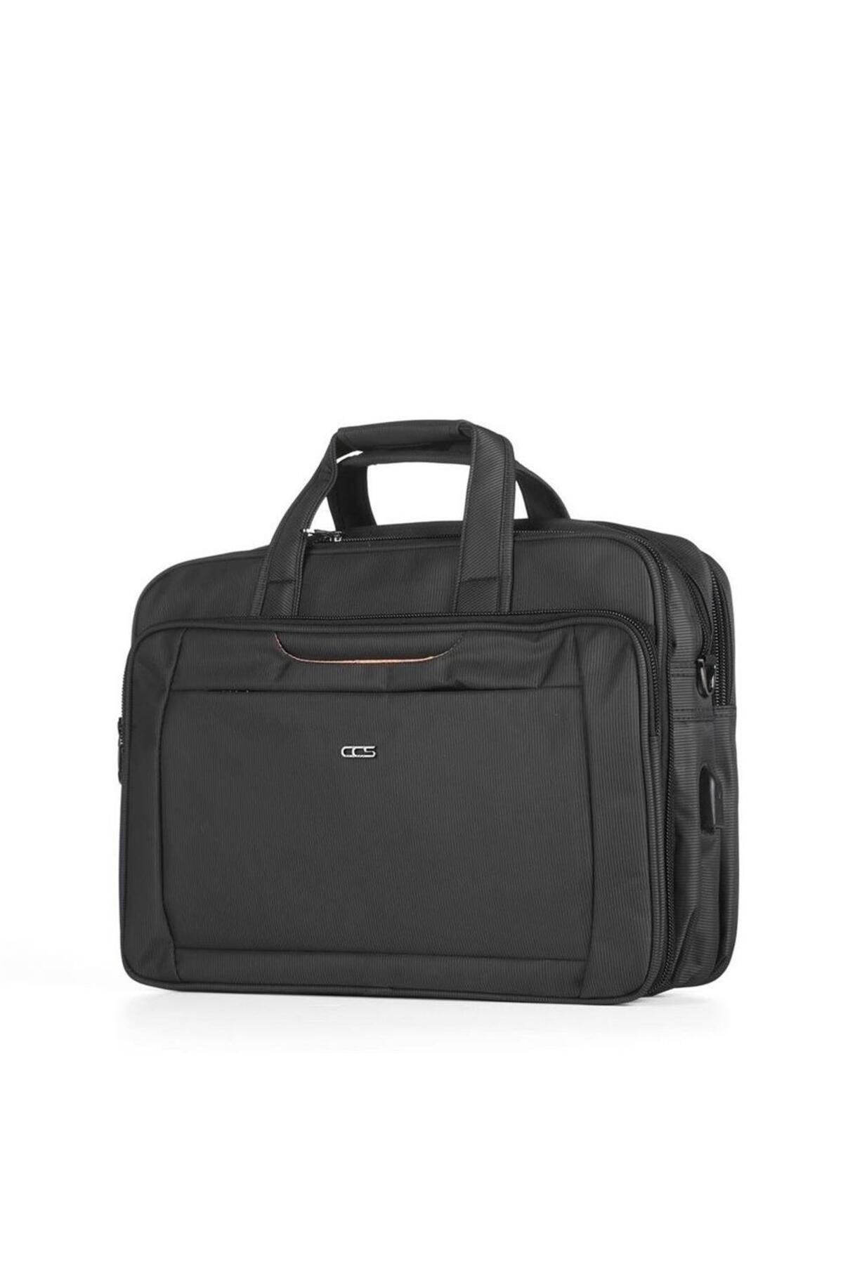 ÇÇS-Ççs 71241 Laptop and Briefcase with Shoulder Strap Black 1