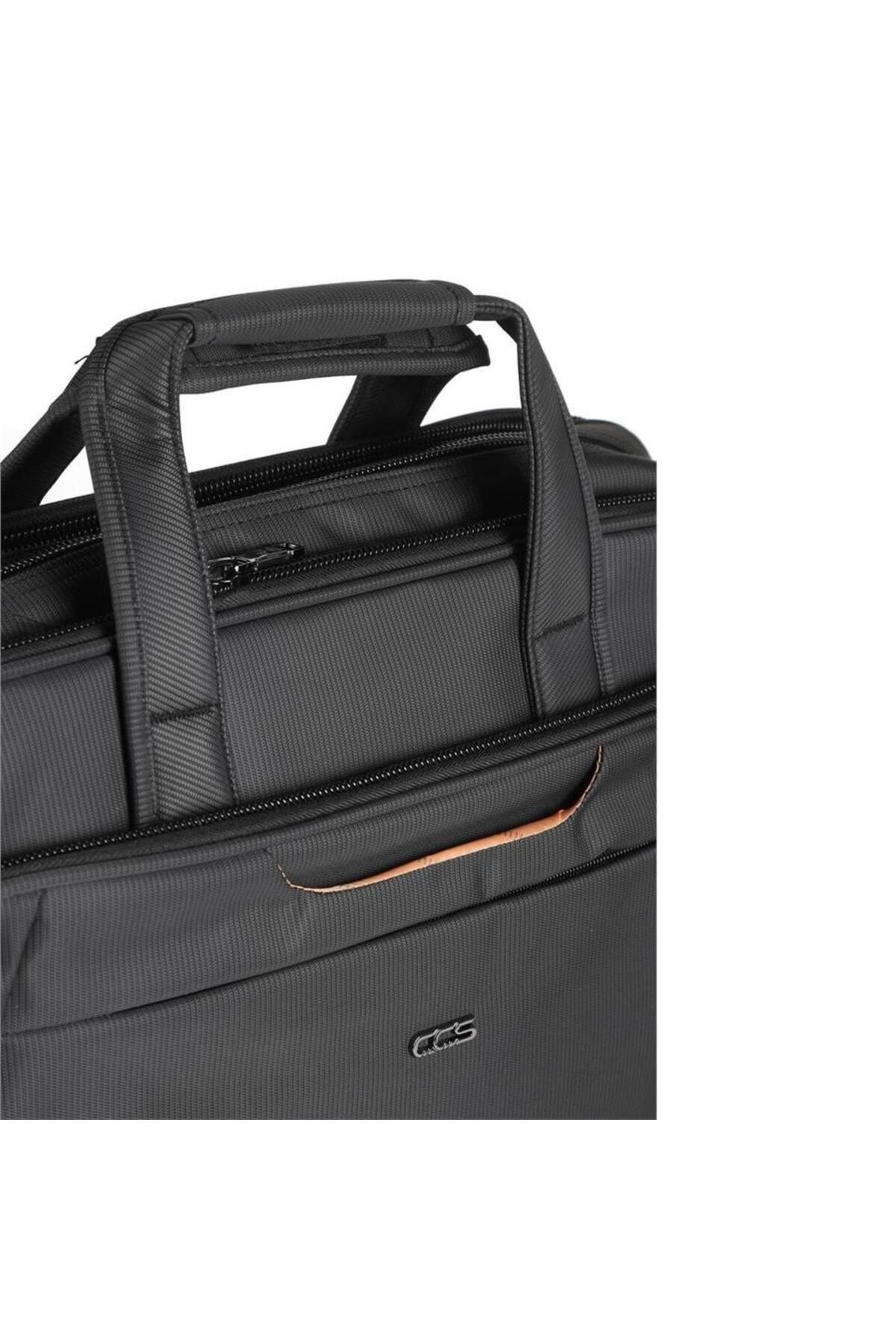 ÇÇS-Ççs 71241 Laptop and Briefcase with Shoulder Strap Black 6