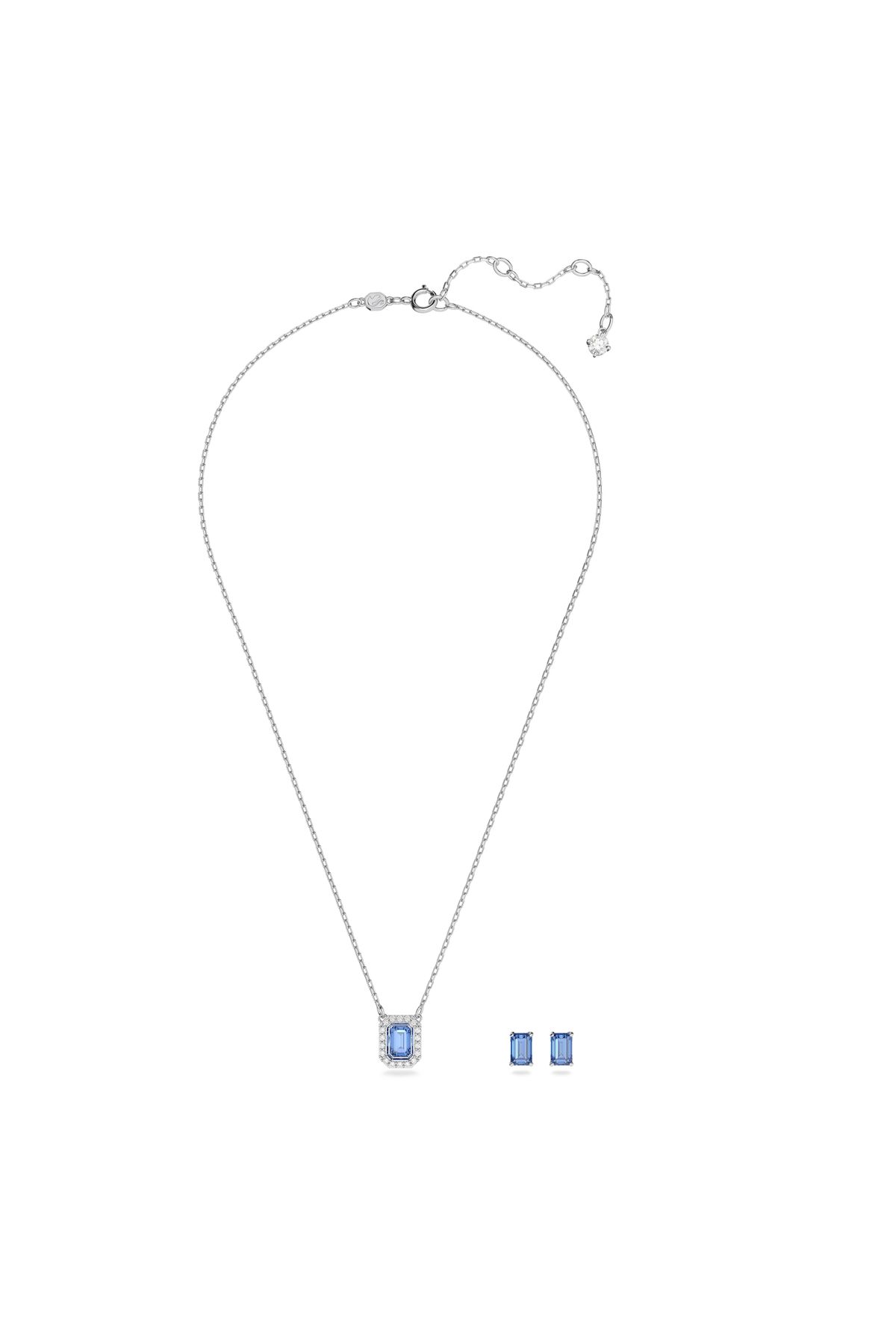 Swarovski Millenia Blaue Silber Geschenkset 5641171