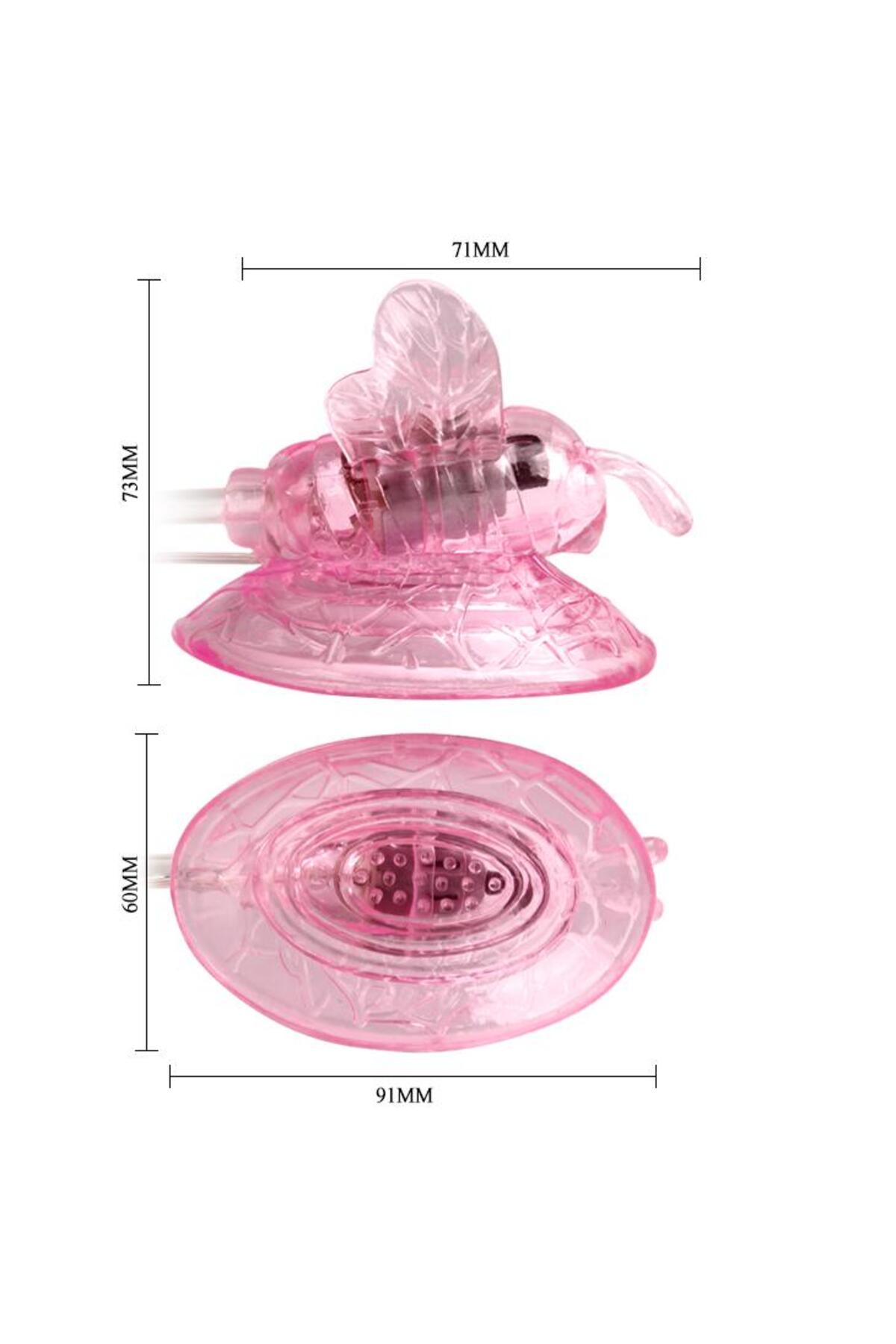 Titreşimli Otomatik Vajina Pompası Klitoral Vibratör Mastürbatör 3