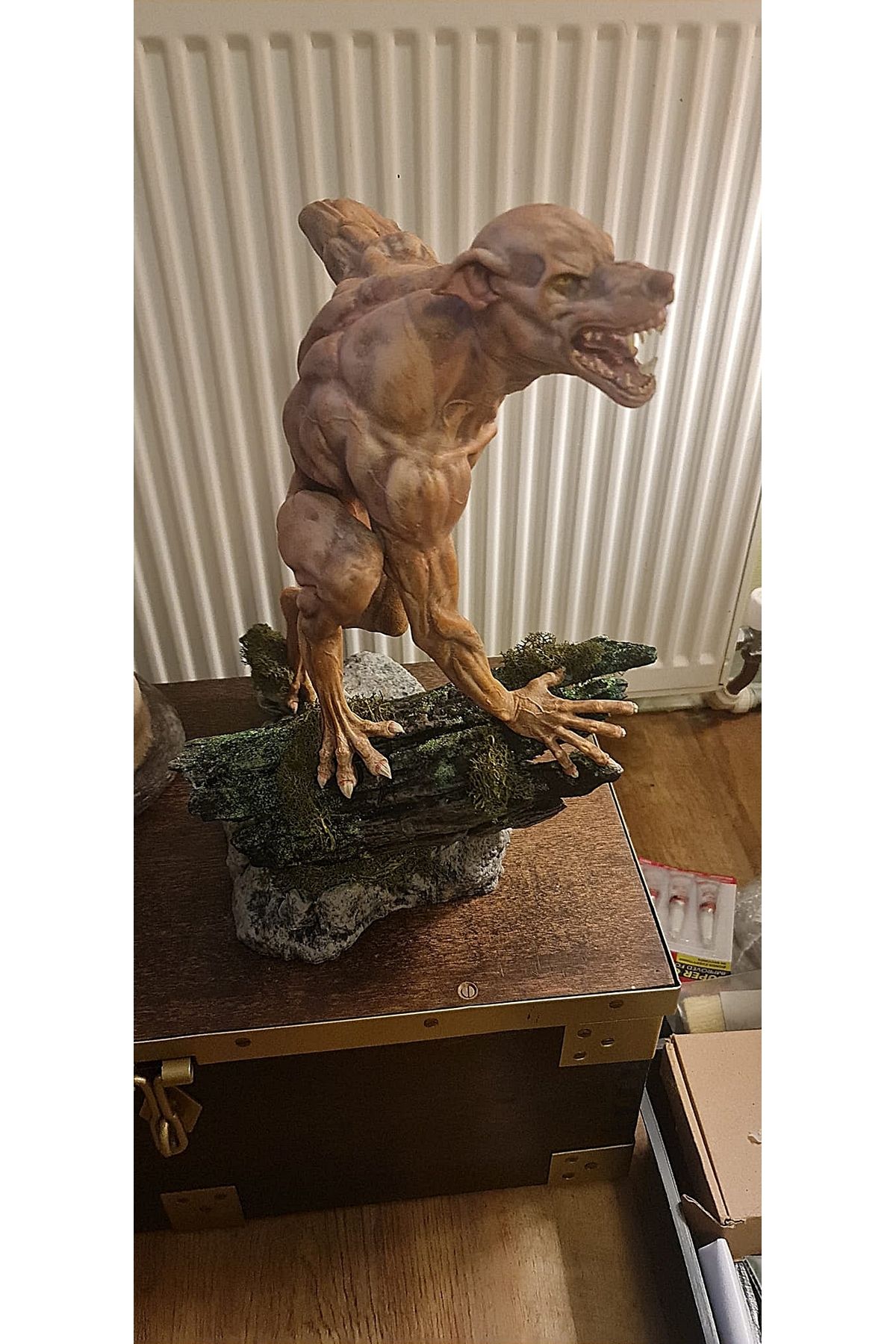 Harry Potter Profesör Lupin Kurtadam Formu Remus Lupin Kurtadam Boyalı Figür 40 CM (DEV BOY) - 3