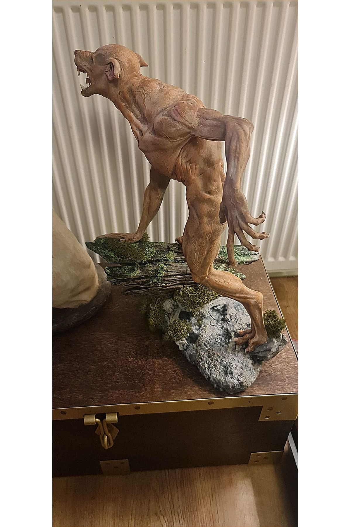 Harry Potter Profesör Lupin Kurtadam Formu Remus Lupin Kurtadam Boyalı Figür 40 CM (DEV BOY) - 6