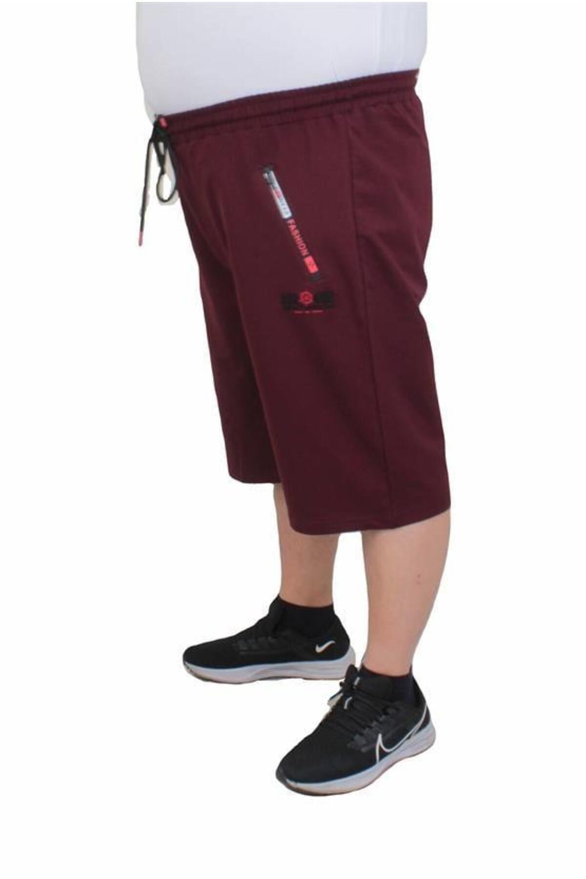 Starbattal Pantaloni Scurți Din Bumbac Pieptănat Pentru Bărbați, Marimi Mari, Club De Iahting Murdum Masculin - 3XL