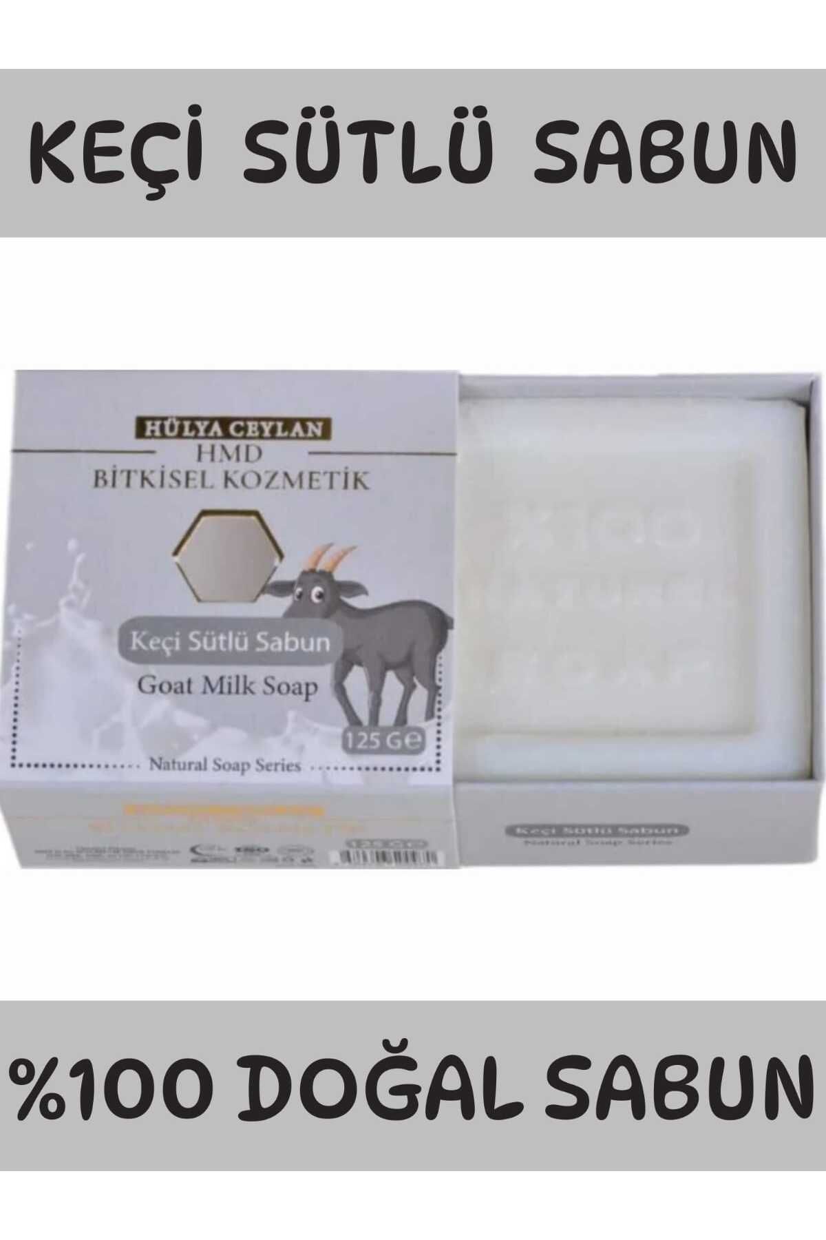 صابون شیر بز 125 گرم X 4 عدد. 100% طبیعی HMD BİTKİSEL KOZMETİK