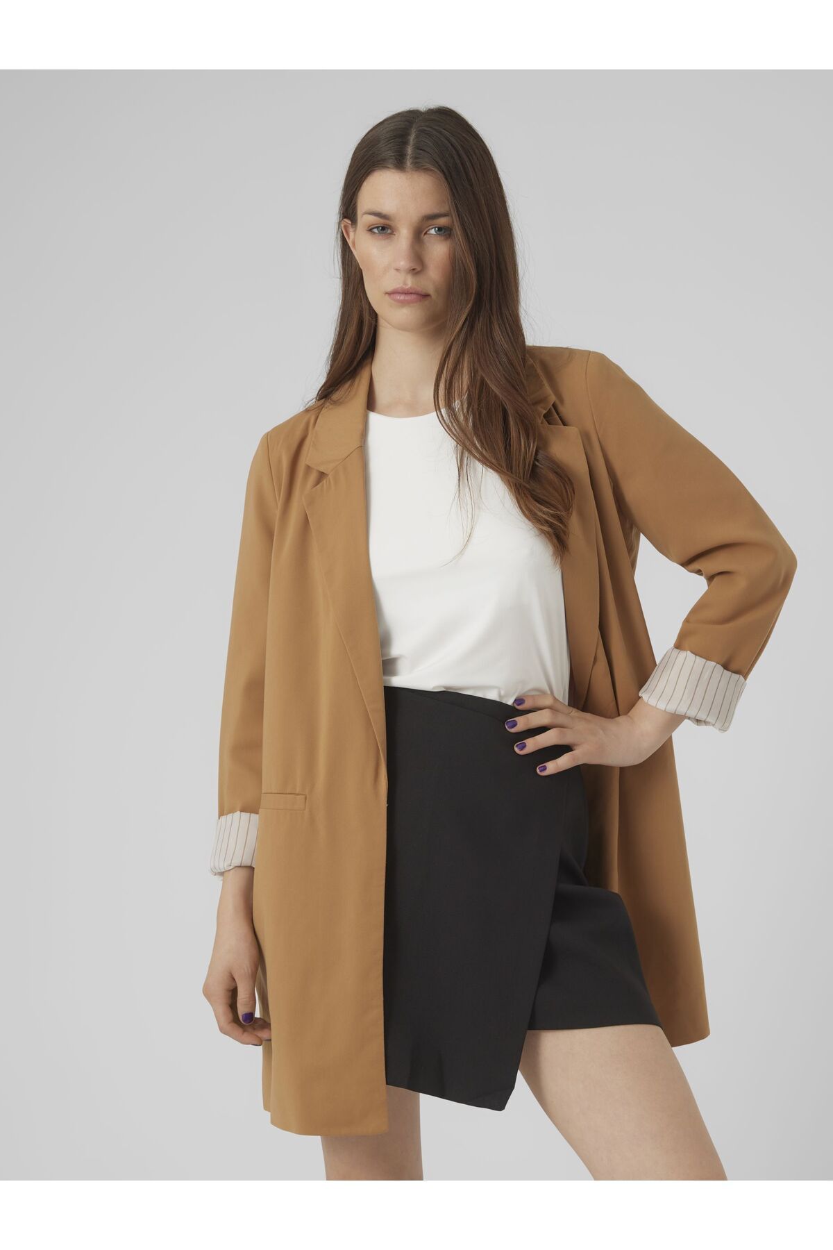 Vero Moda Blazer Vmpaisley L/s Woven Long Blazer Exc für Damen - 34