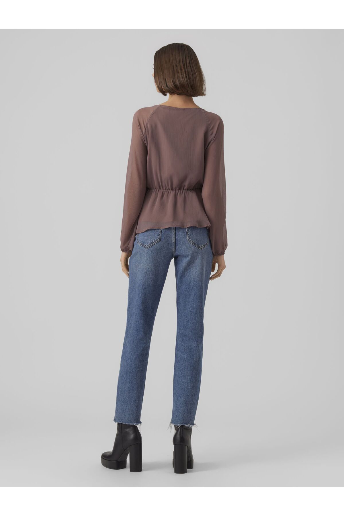 Vero Moda-Schößchen VMMALLY LS KAYIK YAKA BLUZ VMA EXC ile Top 3