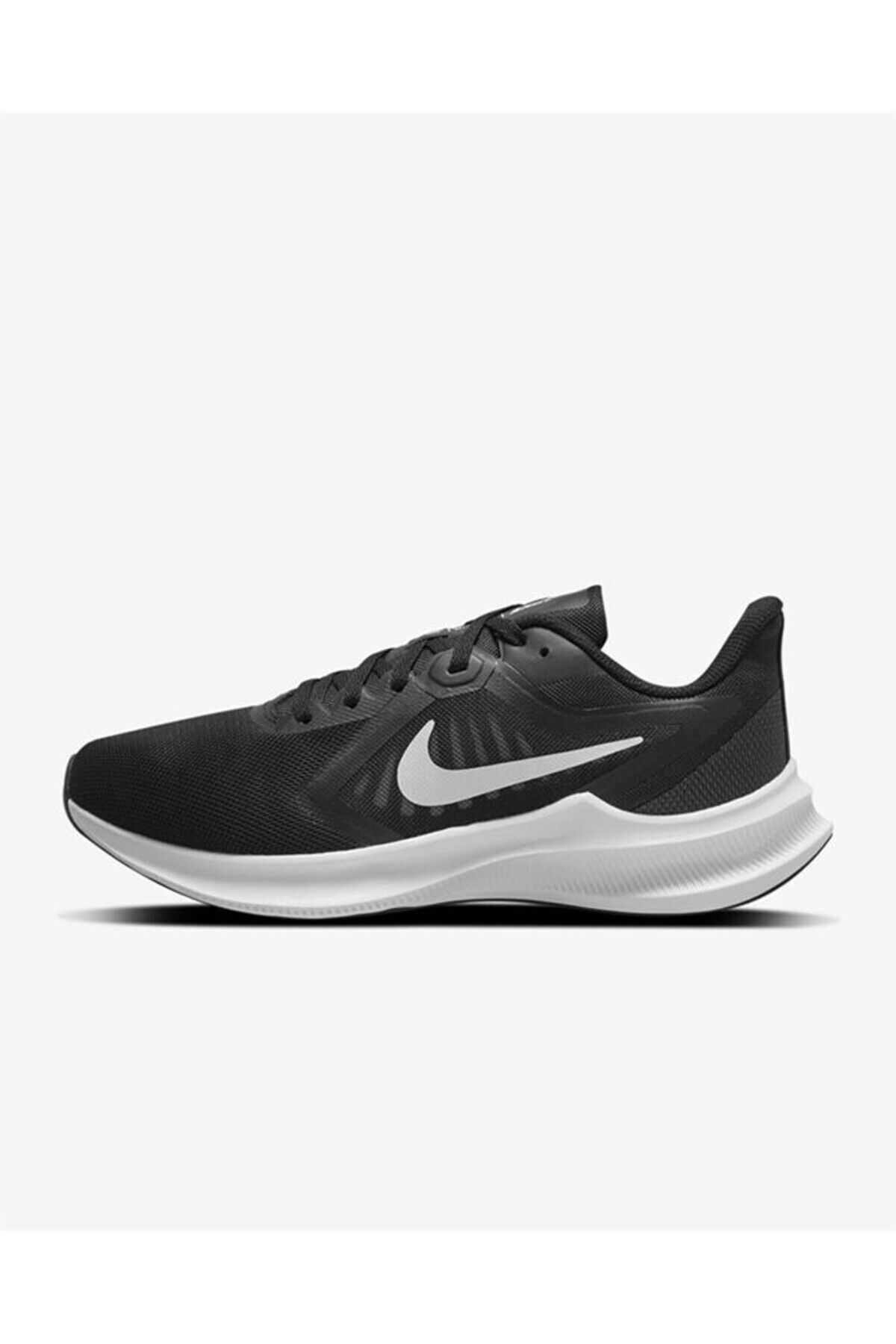 کفش Nike نایکی رانینگ زنانه Downshifter 10 - مشکی/سفید Cı9984-001-001 اورجینال - تصویر 4