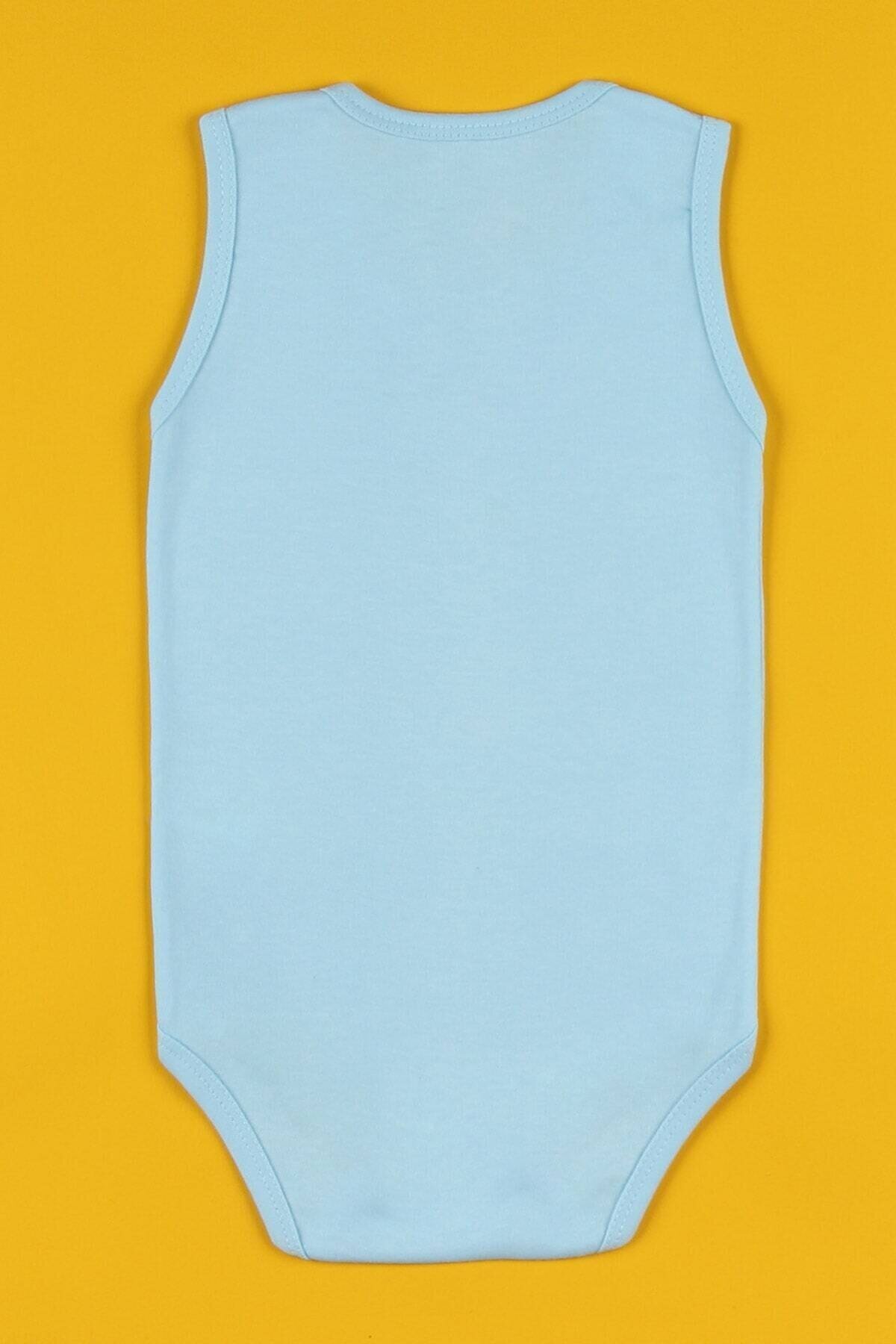 بادی نوزادی پسرانه – دخترانه آبی Bebelove | BL-1100 اورجینال - تصویر 3