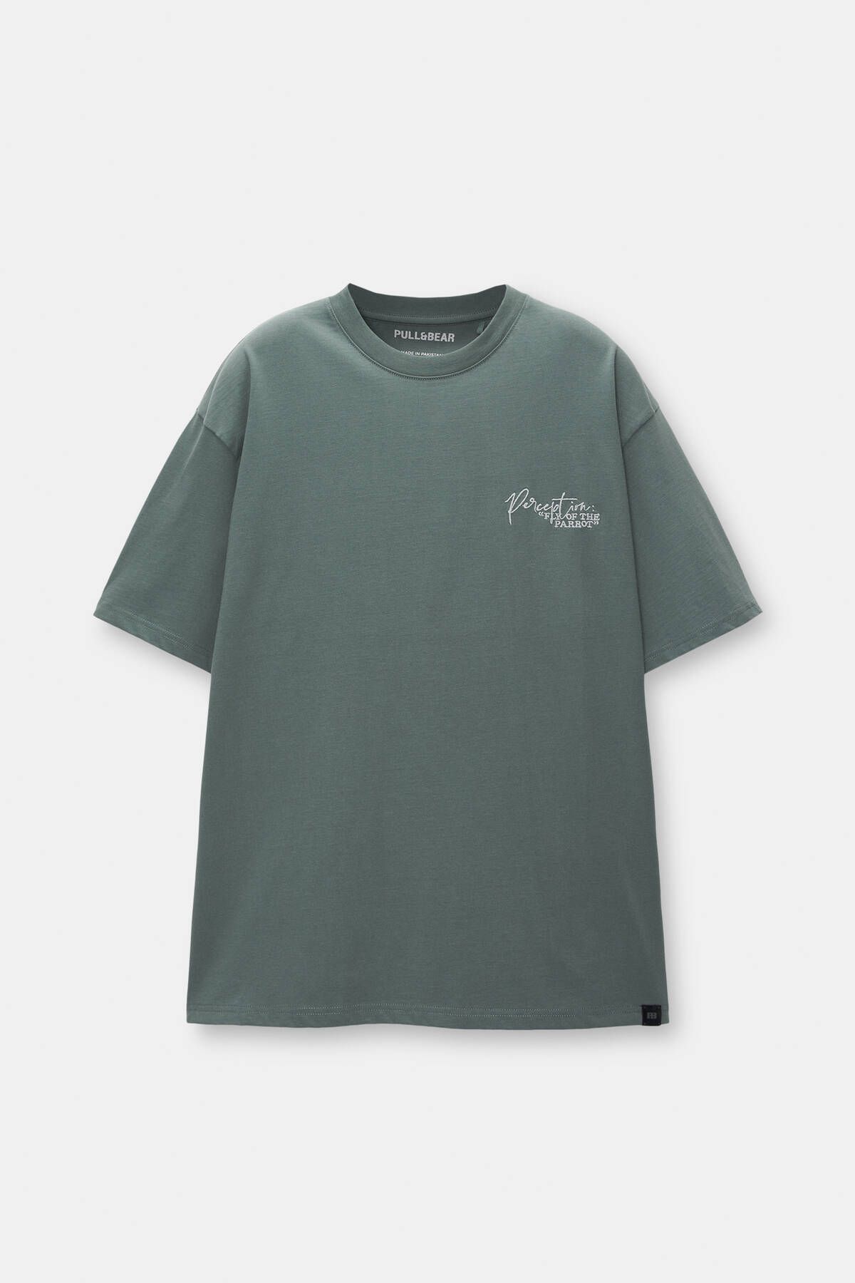 Pull & Bear تی شرت با آستین کوتاه جلوه کم رنگ