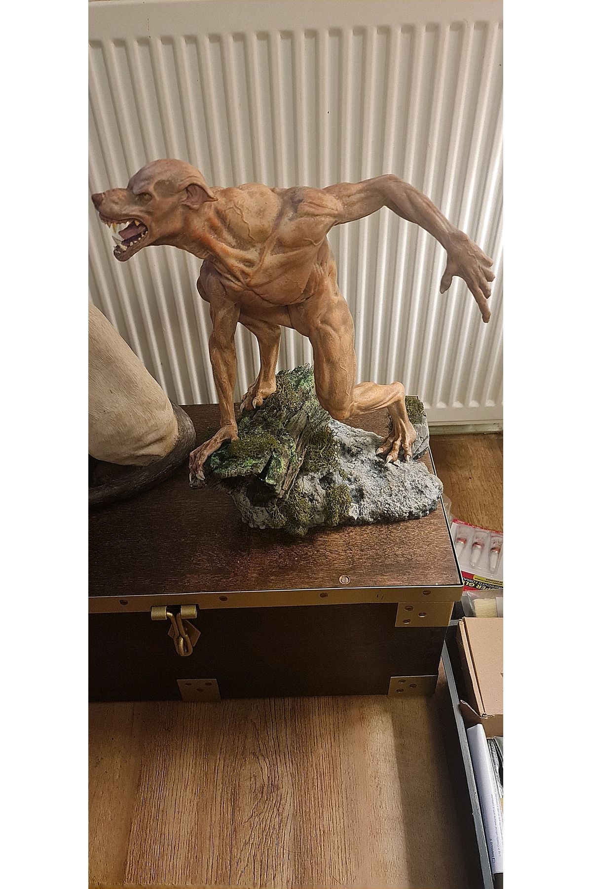 Harry Potter Profesör Lupin Kurtadam Formu Remus Lupin Kurtadam Boyalı Figür 40 CM (DEV BOY) - 5