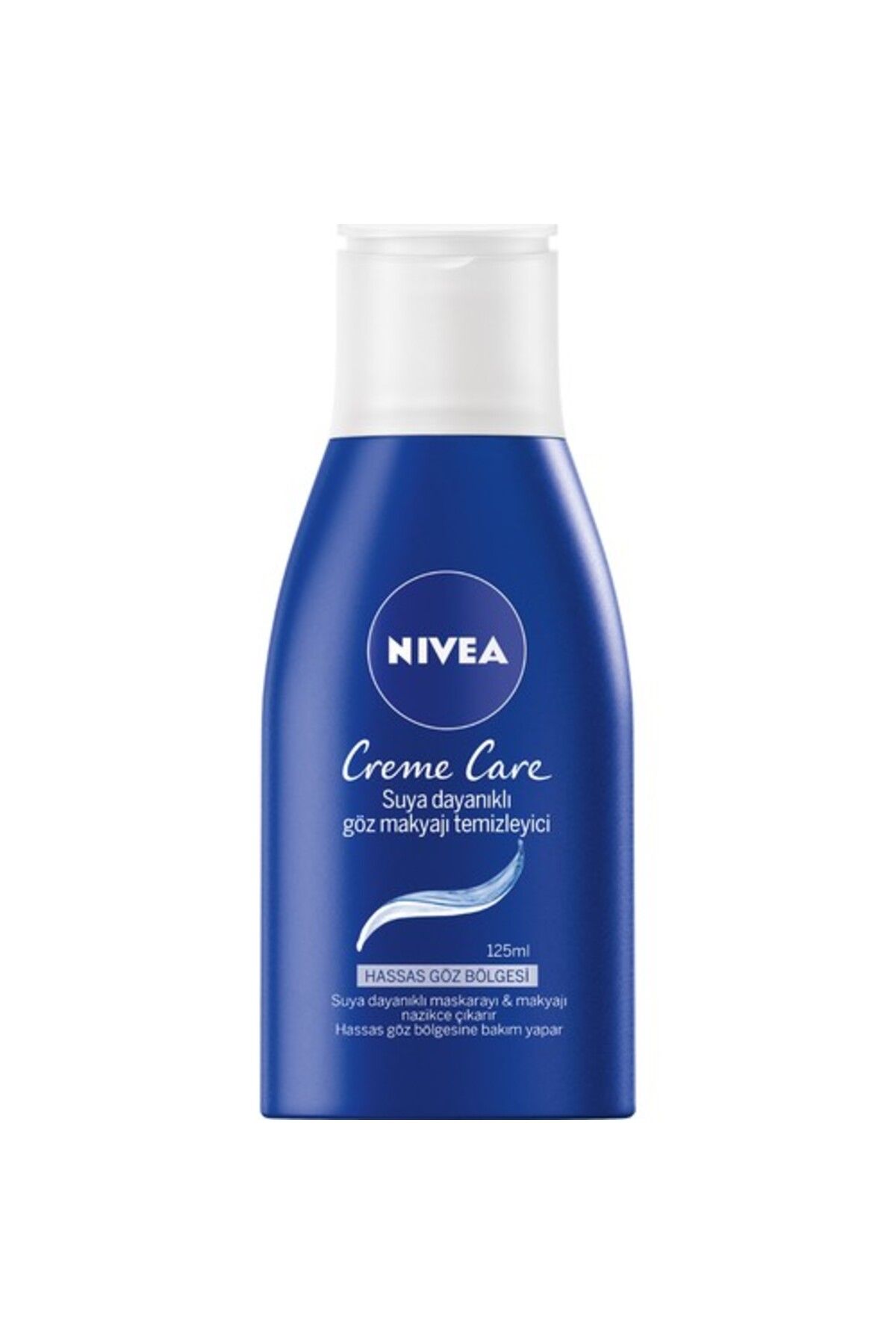 NIVEA لوسیون پاک کننده ضد آب آرایش چشم Nivea Cream Care Water Resistant 125 میلی لیتر