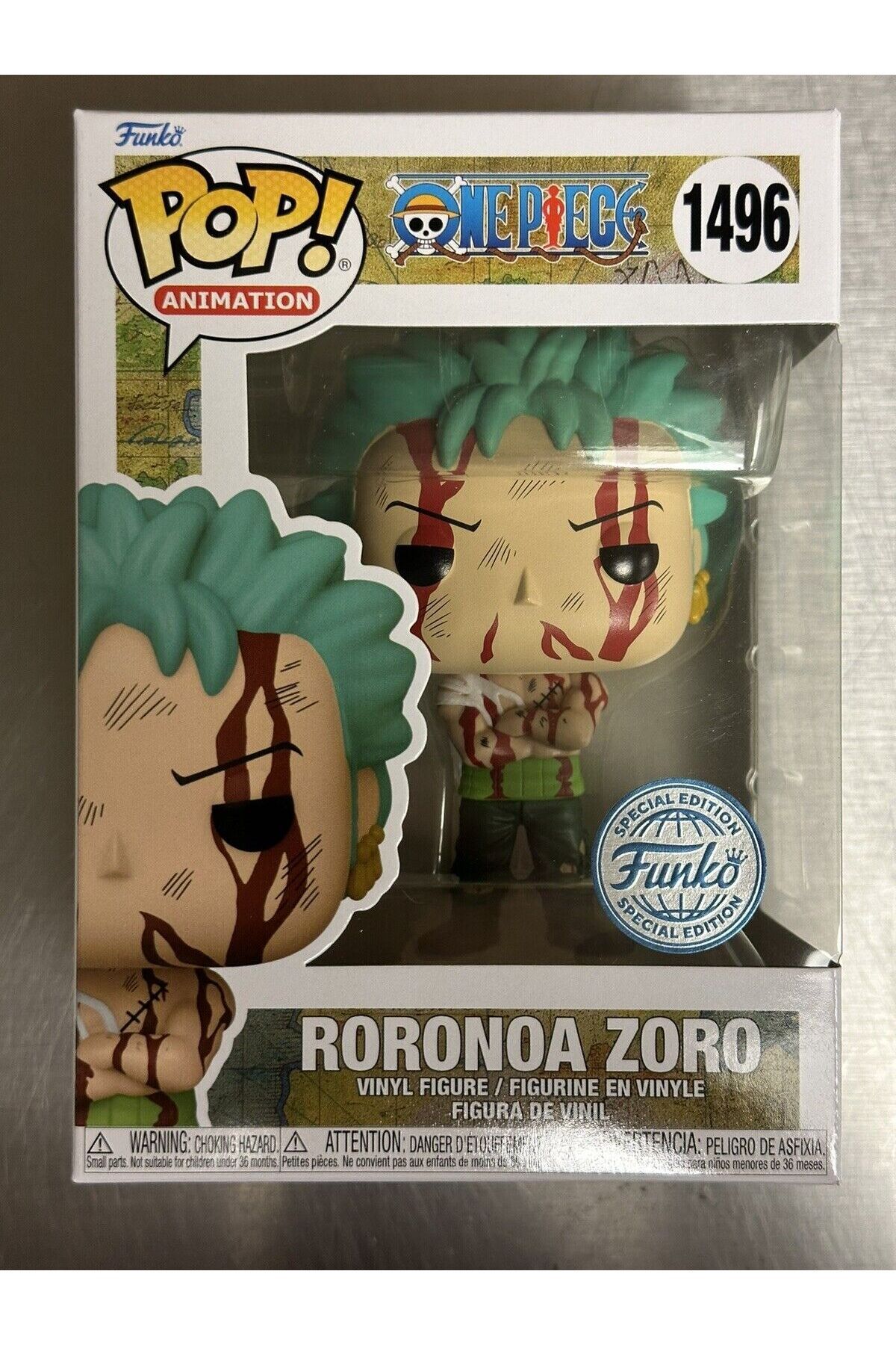Funko-Pop One Piece Nothing Happened Roronoa Zoro#1496 Action Figure 1
