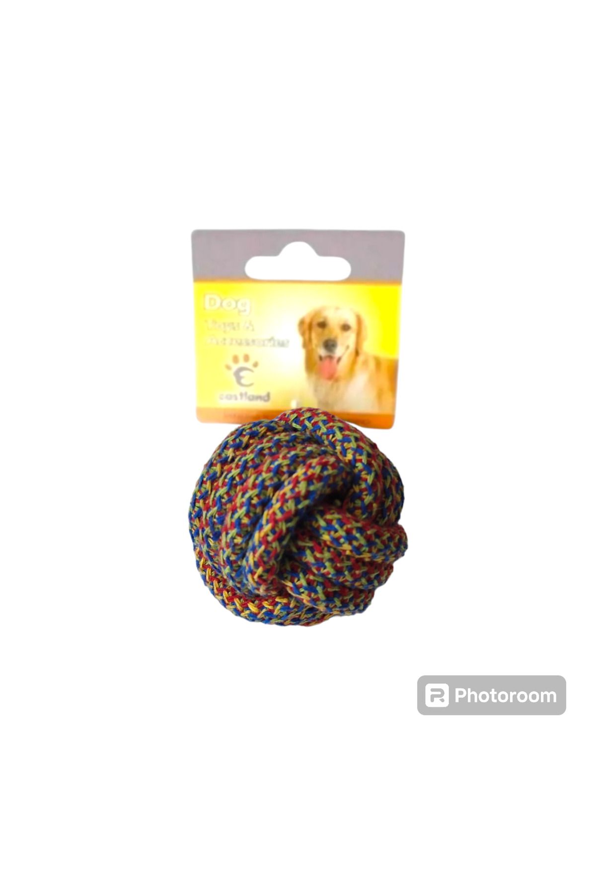 724 AVM-Washable Dog Toy Ball Tooth Floss, Nibbling Toy, Grab and Bring Toy Large Size 1